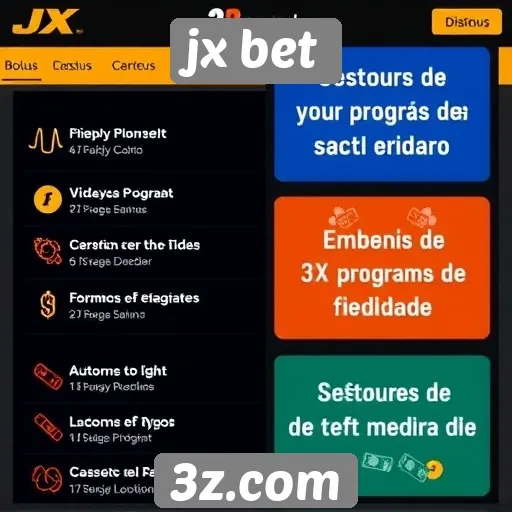 programas de fidelidade e bônus no jx bet
